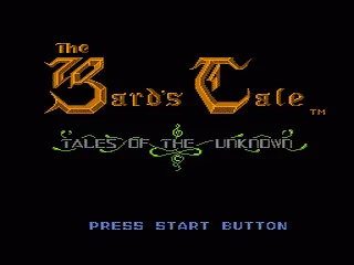 Backdrop artwork for The Bard's Tale