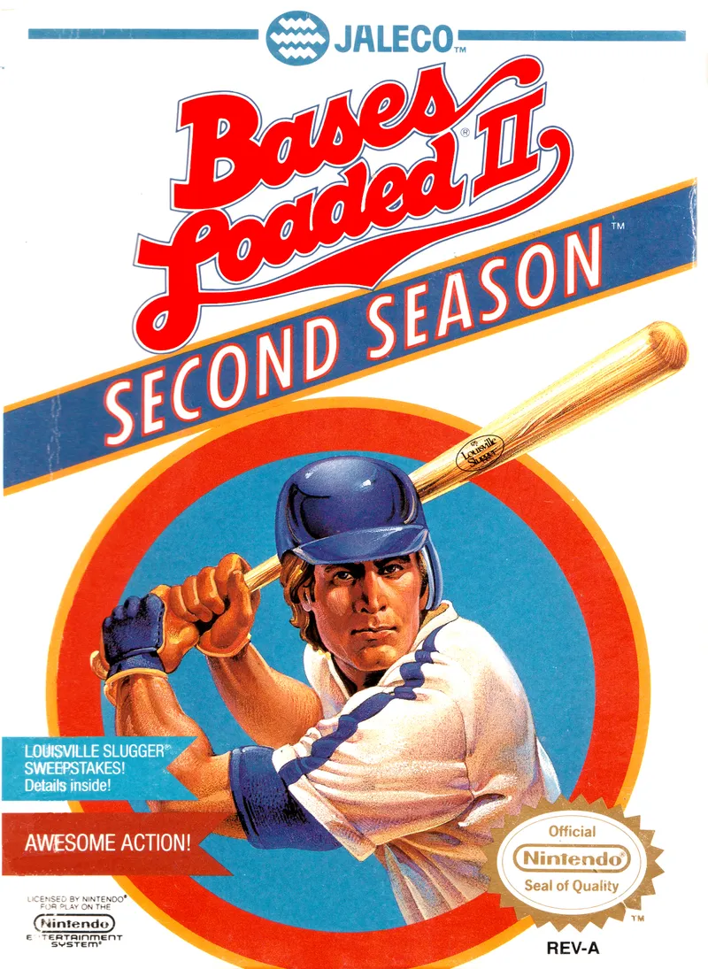 Bases Loaded II: Second Season box art
