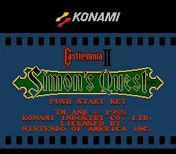 Castlevania II: Simon's Quest screenshot