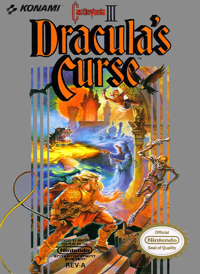 Castlevania III: Dracula's Curse box art