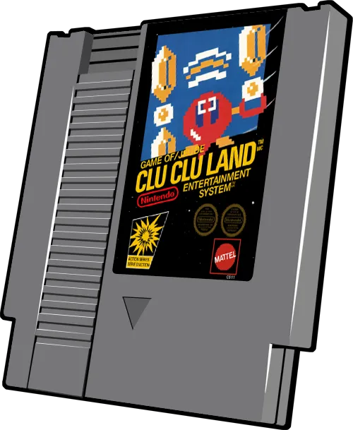 Clu Clu Land cart