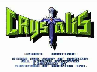 Crystalis screenshot