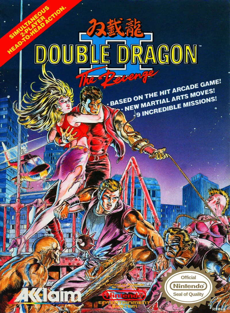 Double Dragon II: The Revenge box art