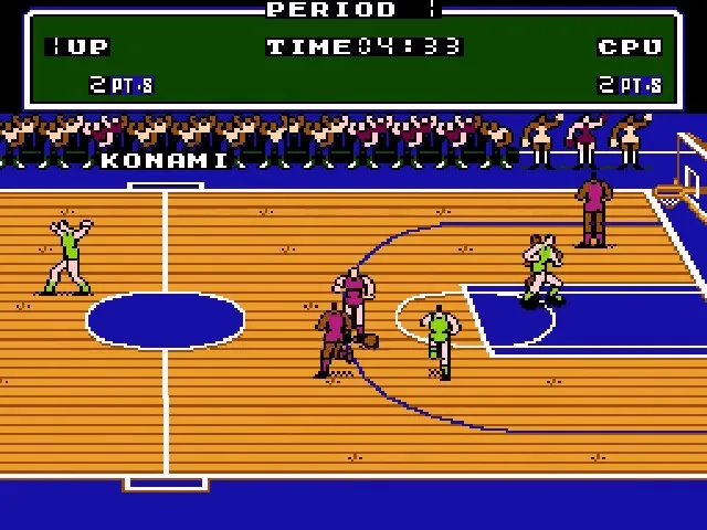 Double Dribble screenshot