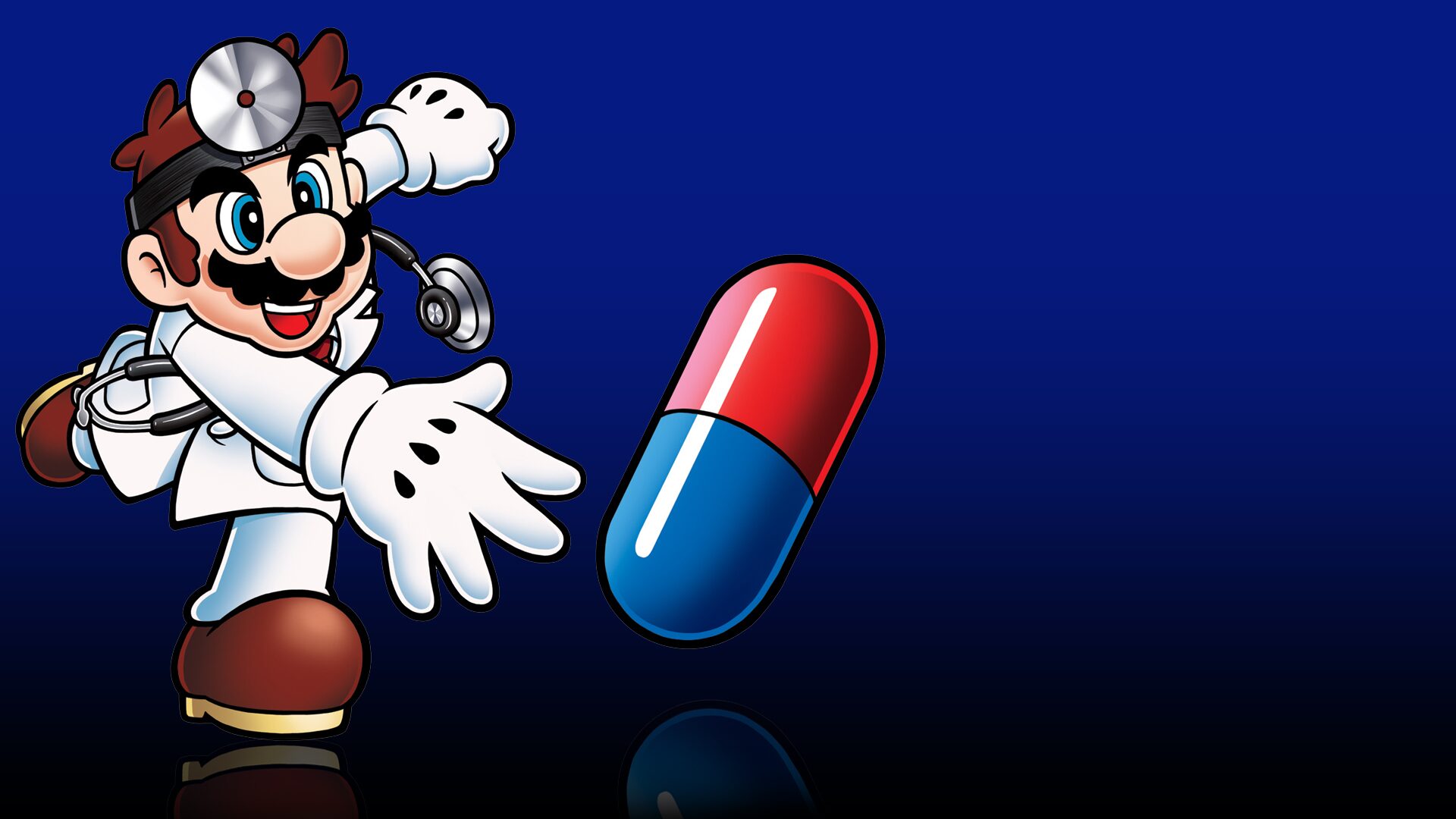 Dr. Mario backdrop