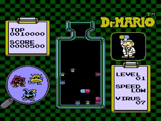 Dr. Mario screenshot
