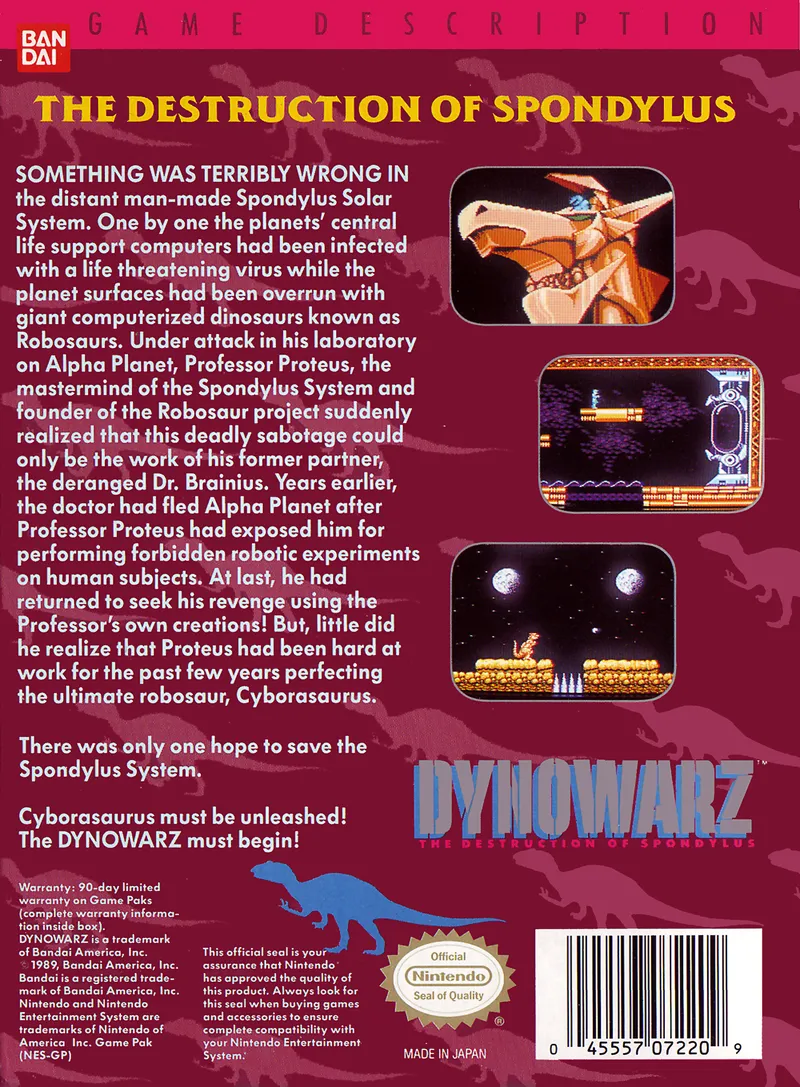 Dynowarz: Destruction of Spondylus box back