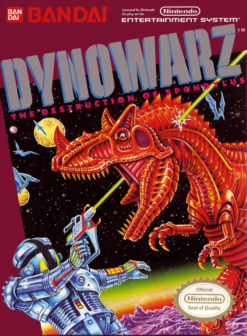 Dynowarz: Destruction of Spondylus box art