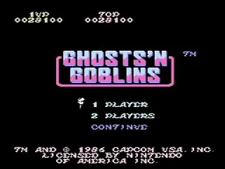 Ghosts'n Goblins screenshot
