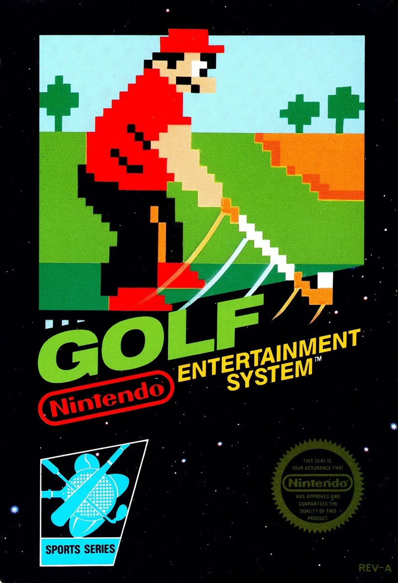 Golf box art