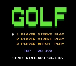 Golf screenshot