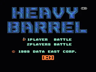 Heavy Barrel screenshot