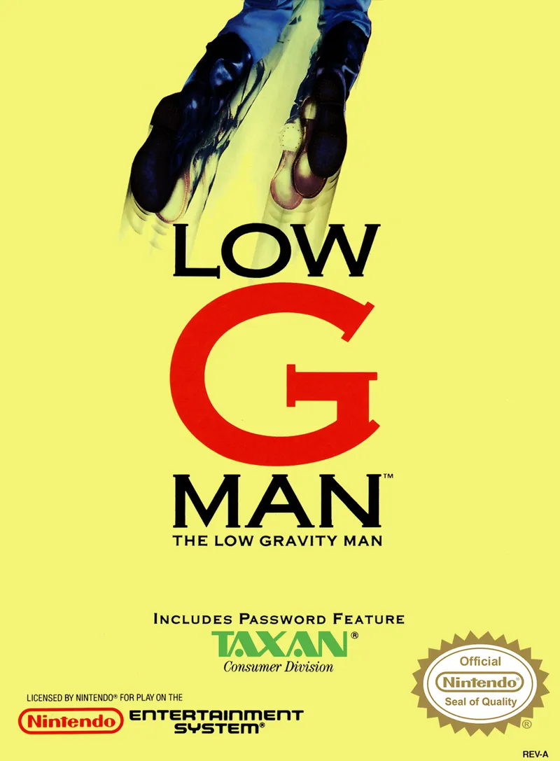 Low G Man: The Low Gravity Man box art