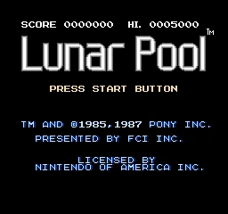 Lunar Pool screenshot