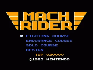 Mach Rider screenshot