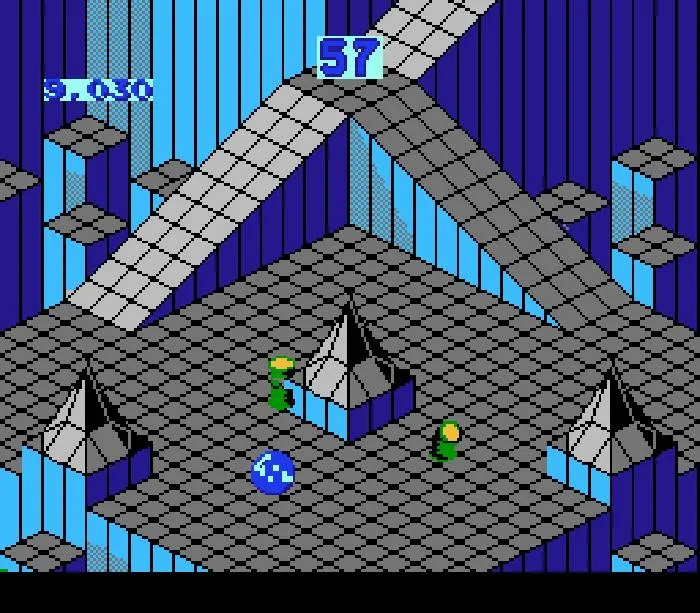 Backdrop artwork for Marble Madness