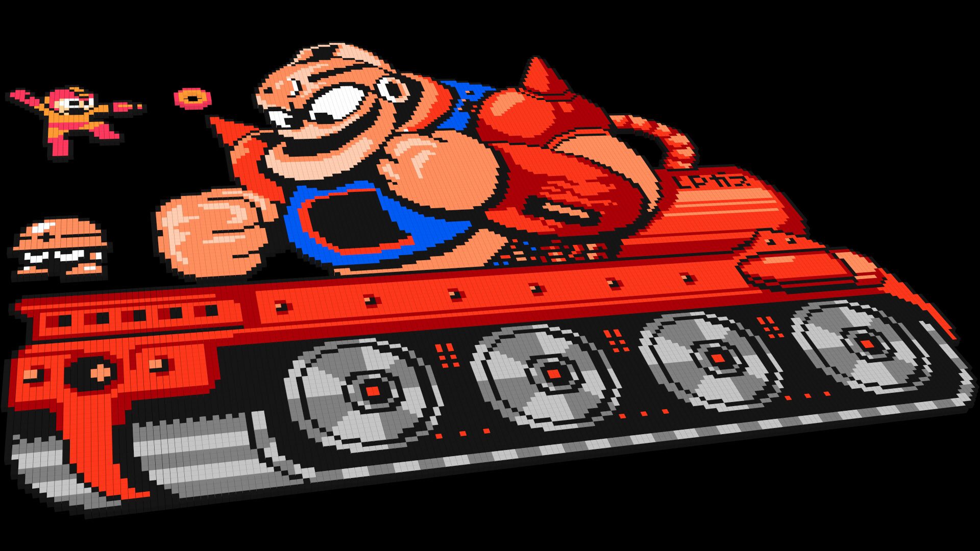 Mega Man 2 backdrop