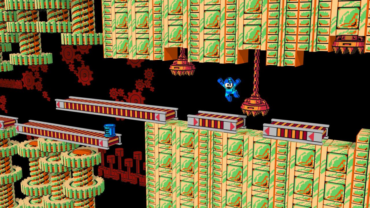 Mega Man 2 backdrop