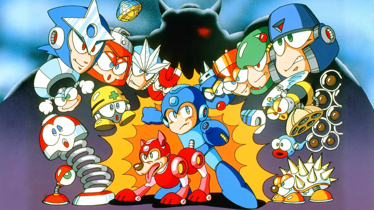 Backdrop artwork for Mega Man 3