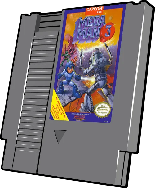 Mega Man 3 cart