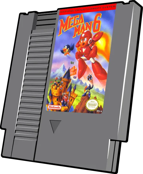 Mega Man 6 cart