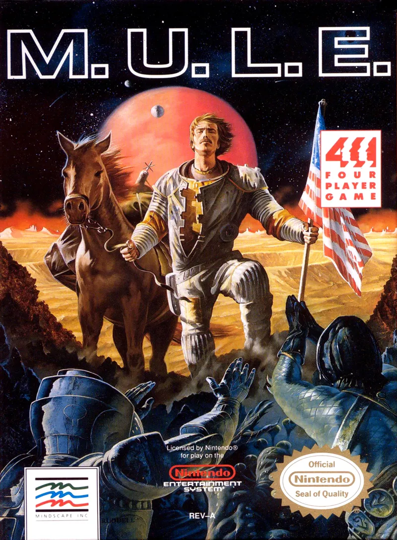 M.U.L.E. box art