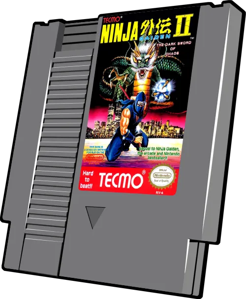 Ninja Gaiden II: The Dark Sword of Chaos cart