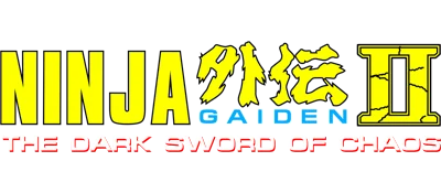 Ninja Gaiden II: The Dark Sword of Chaos logo