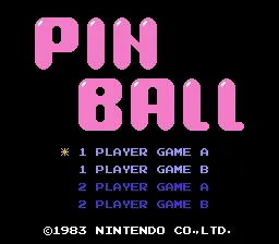 Pinball screenshot