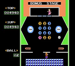 Backdrop artwork for Pinball