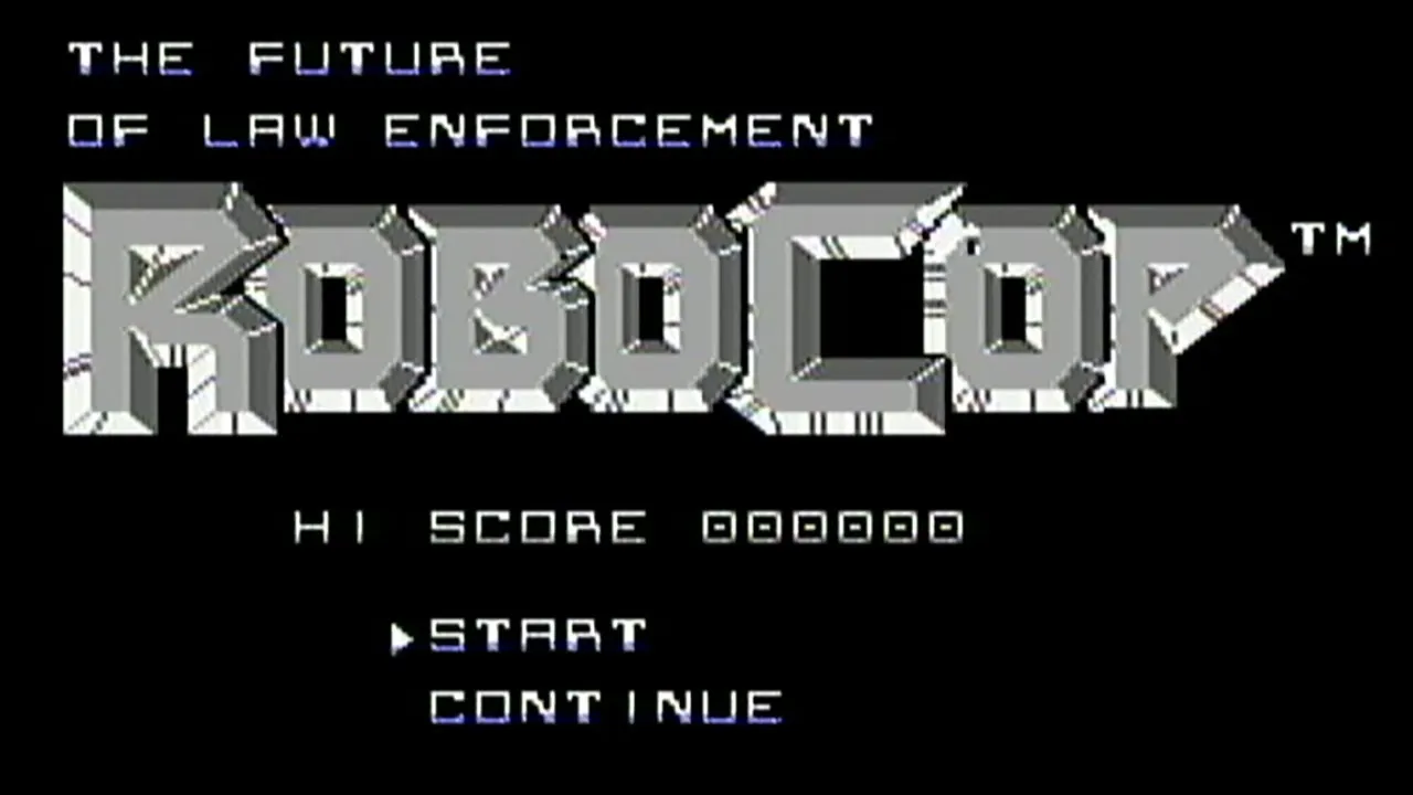 RoboCop screenshot