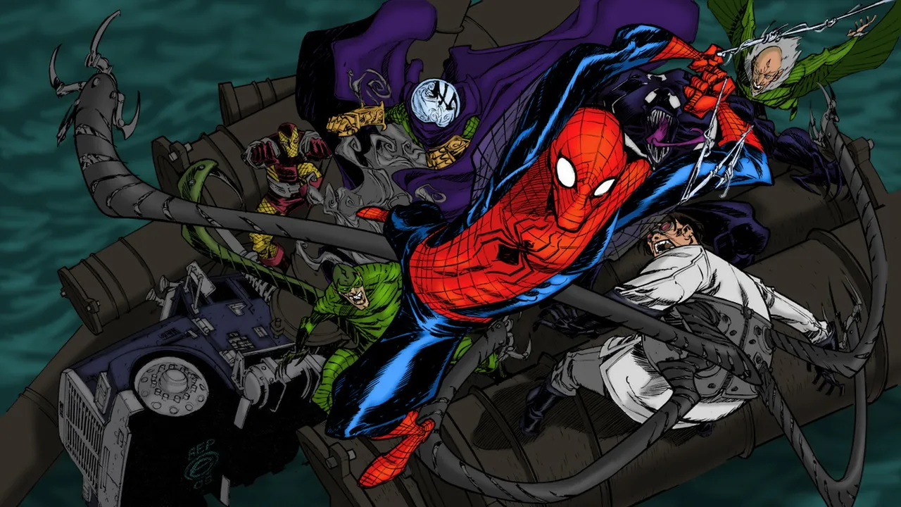 Backdrop artwork for Spider-Man: Return of the Sinister Six
