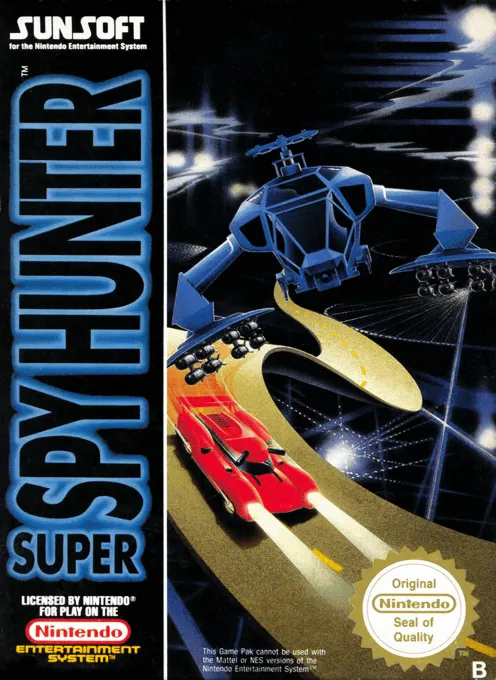 Super Spy Hunter box art