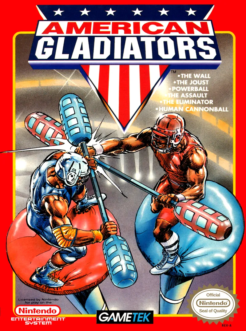 American Gladiators box art