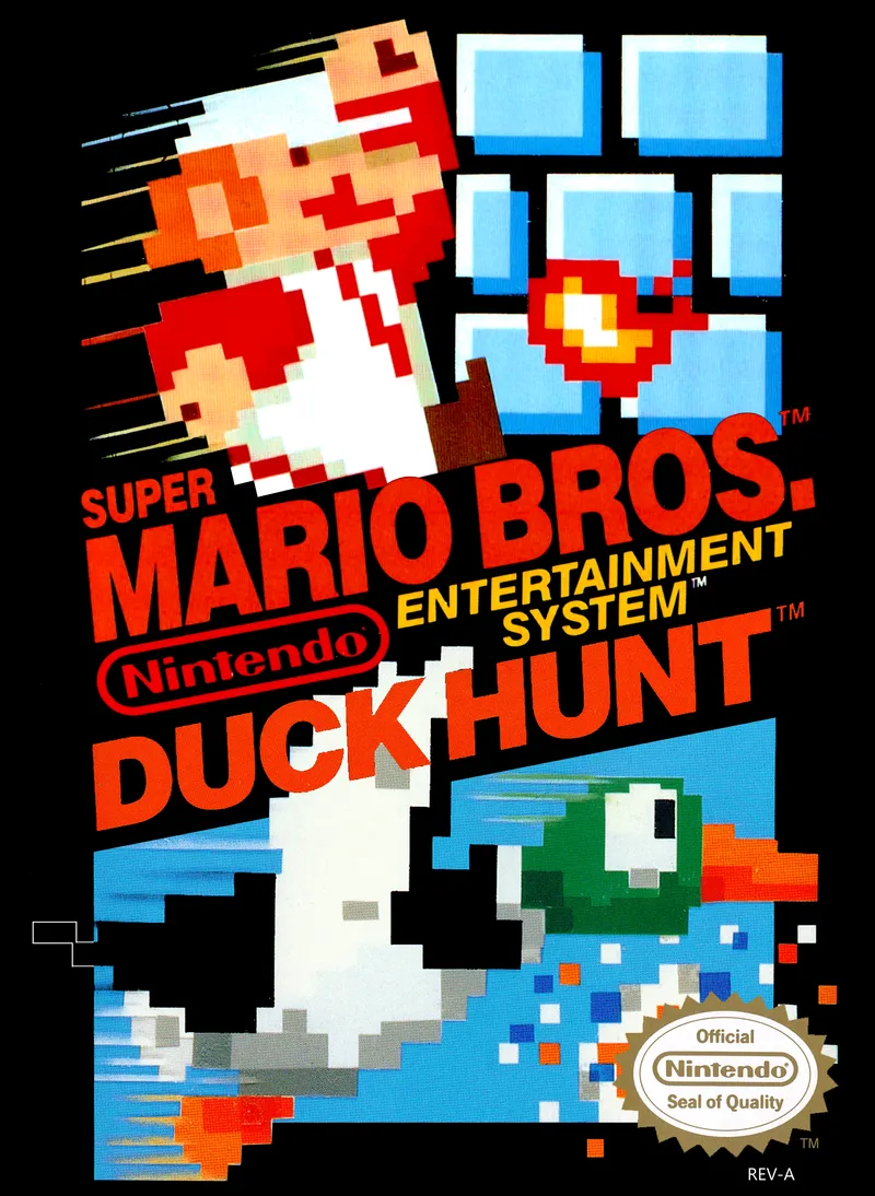 Super Mario Bros. / Duck Hunt box art