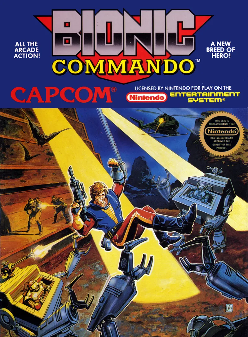 Bionic Commando box art