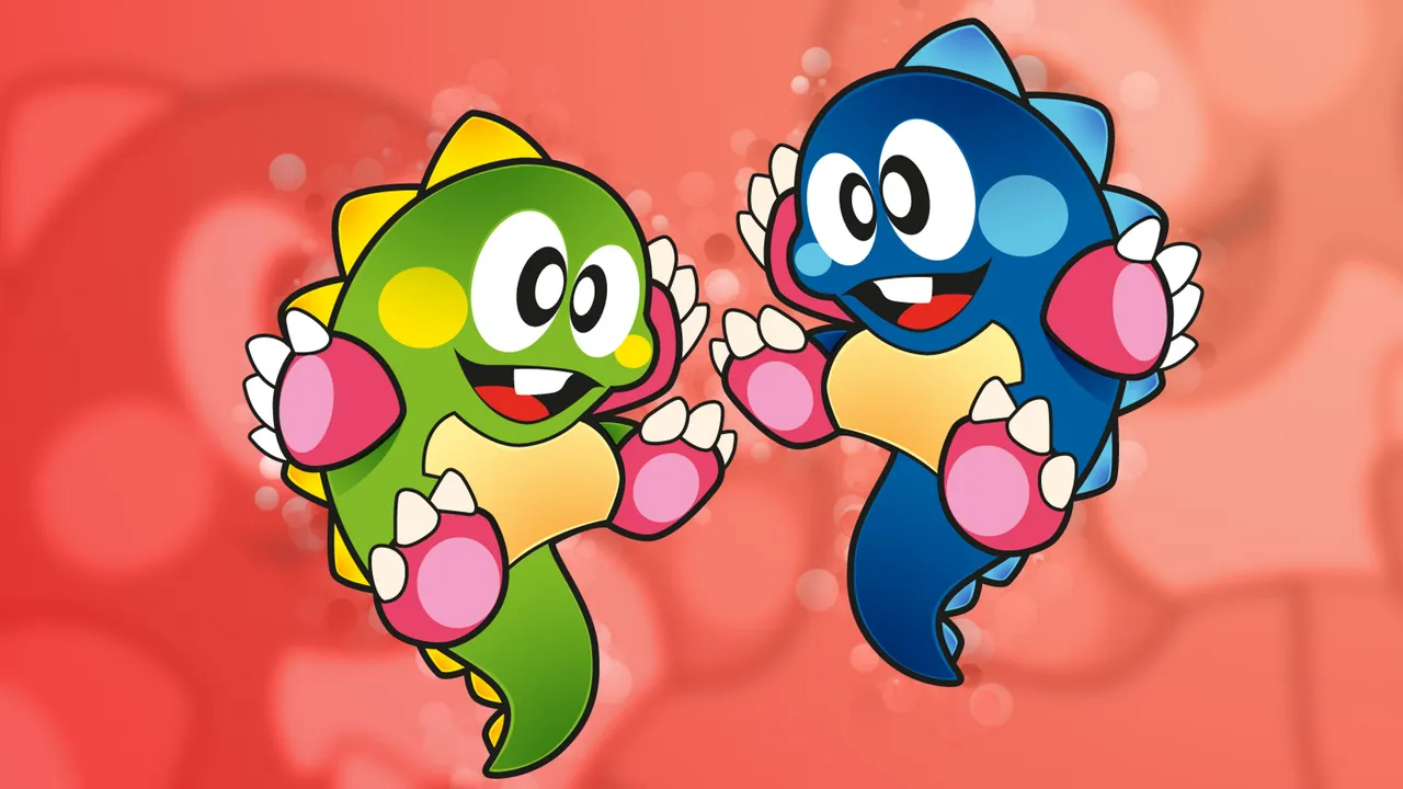 Backdrop artwork for Bubble Bobble