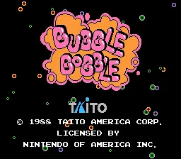 Bubble Bobble screenshot