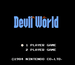 Devil World screenshot