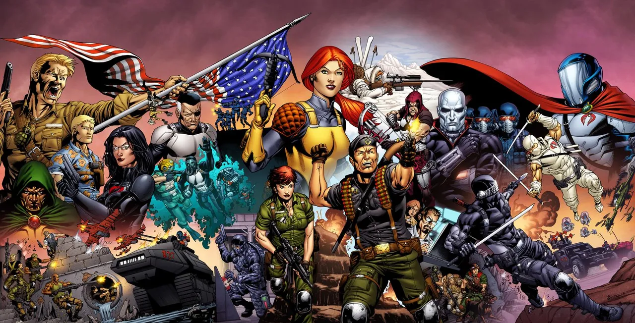 Backdrop artwork for G.I. Joe: The Atlantis Factor