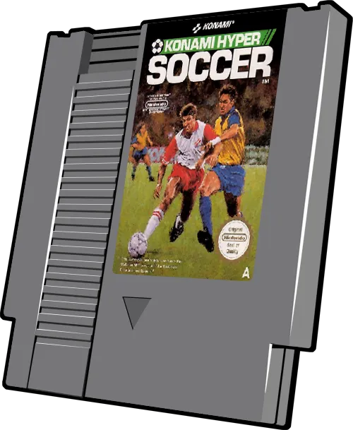 Konami Hyper Soccer cart