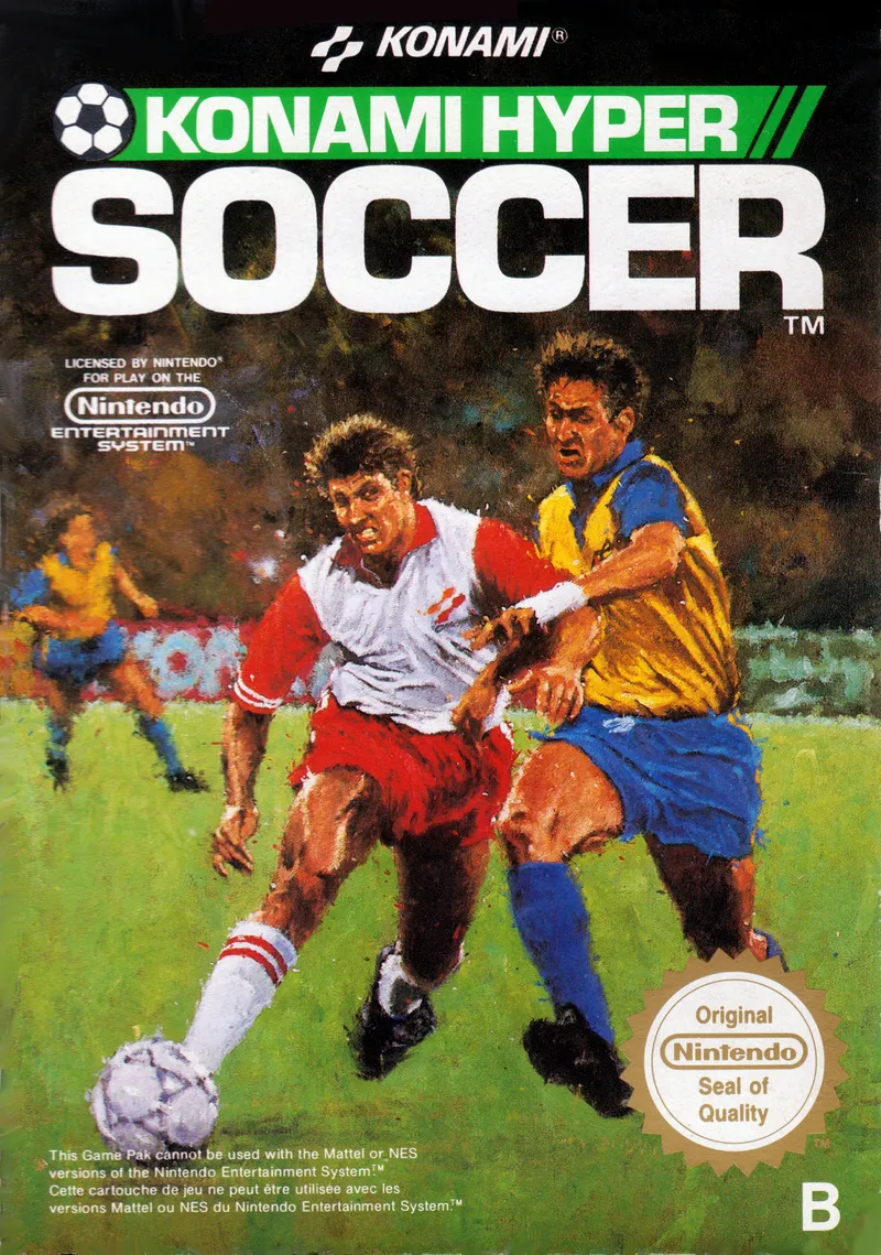 Konami Hyper Soccer box art
