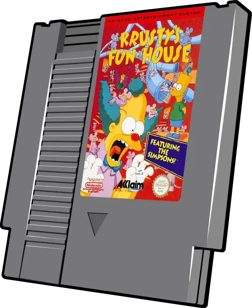 Krusty's Fun House cart
