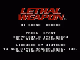 Lethal Weapon screenshot