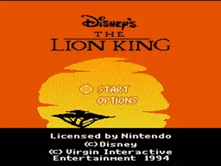 The Lion King screenshot