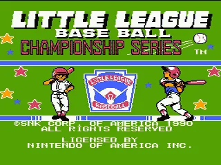 Little League Baseball: Championship Series screenshot