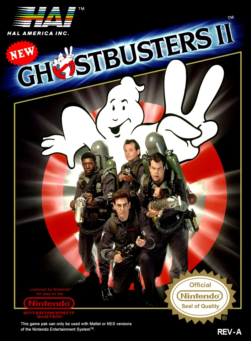 New Ghostbusters II box art