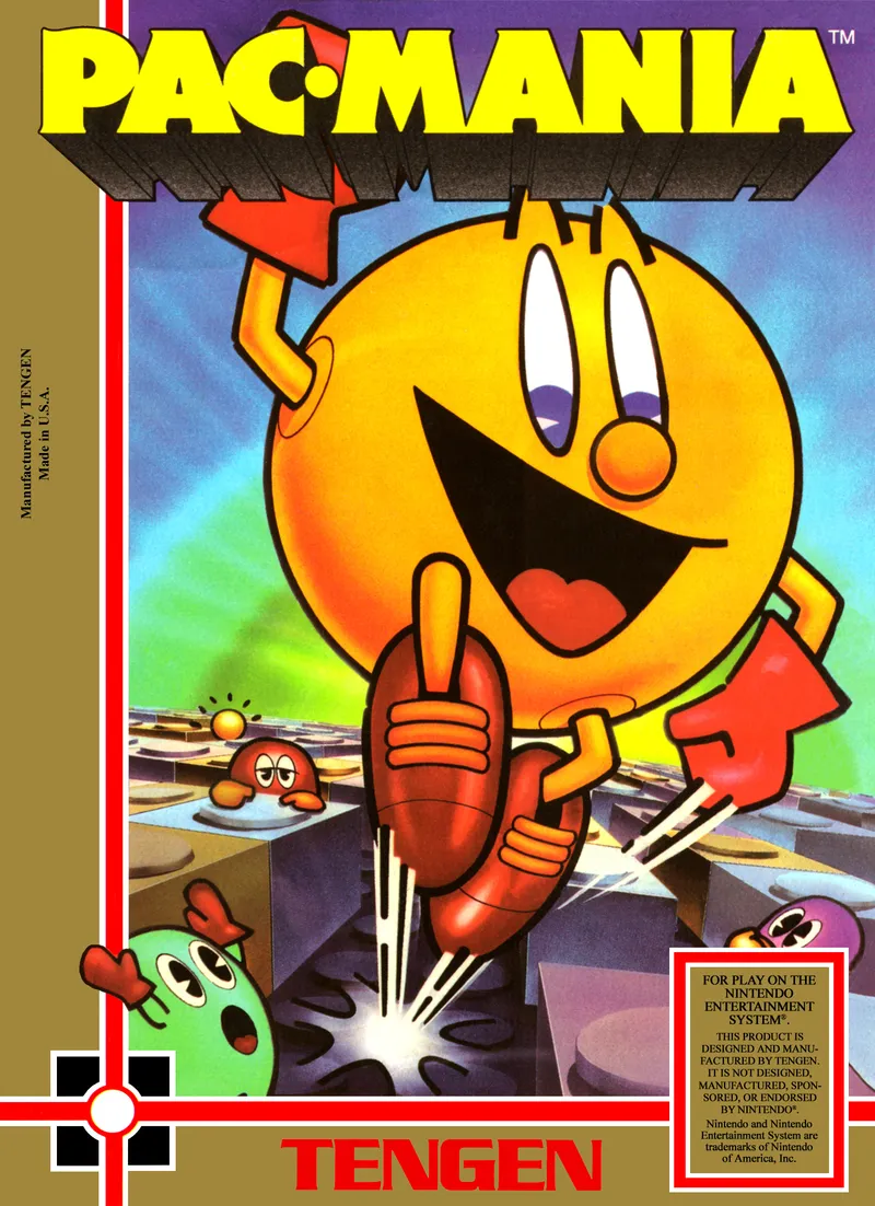 Pac-Mania box art