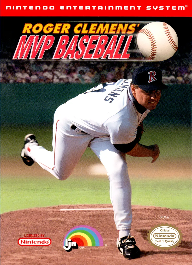 Roger Clemens' MVP Baseball box art