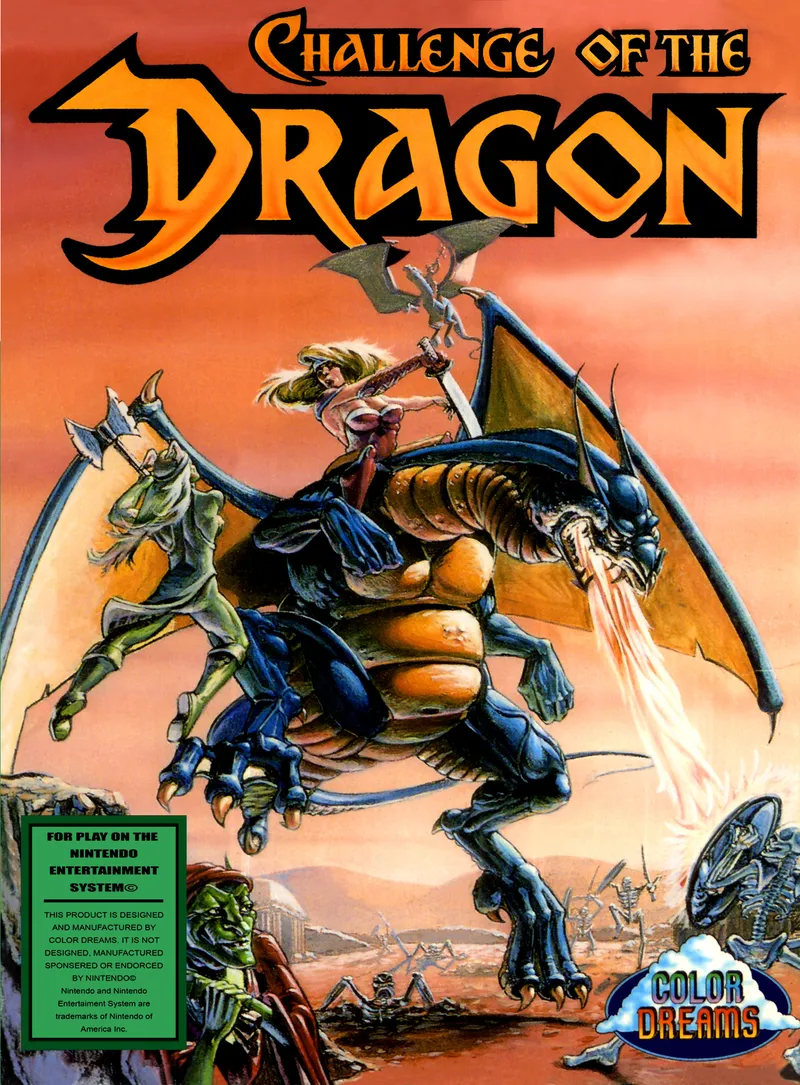 Challenge of the Dragon box art